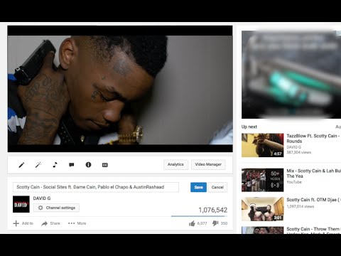 Scotty Cain, Dame Cain, Pablo El Chapo & Austin Rashaad - Social Sites