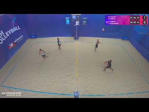 19:50 M. Kyselov / S. Zalizko - V. Kelbas / V. Tyshchenko 14.08.2022 | Winners Beach Volleyball