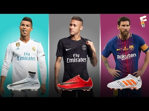 24 Best Footballers In Ther World 2017 and Their Boots ⚽ FIFA Version ⚽ Footchampion Video