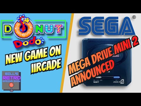 Sega Announces Mega Drive Mini 2 and iiRcade adds a "Modern Retro" title