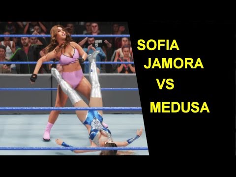 WWE 2K19 Sofia Jamora vs Medusa