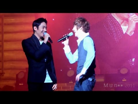 111230 RS talk at SHS year end concert (banana song at the end) ricsyung