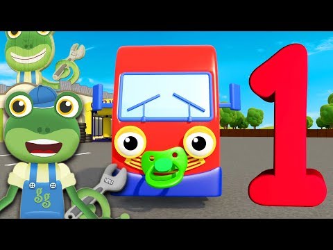 Counting Trucks! Numbers For Kids! Learning To Count For Kids | Gecko's Garage | Toddler Learning - YouTube