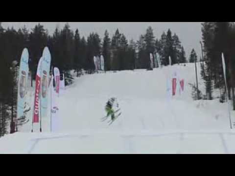 FWT09 @ Ounasvaara -Women's Slope Style - Run2  - 1st: Johanna Johansson (KatSla)