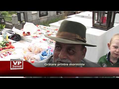 Grătare printre morminte
