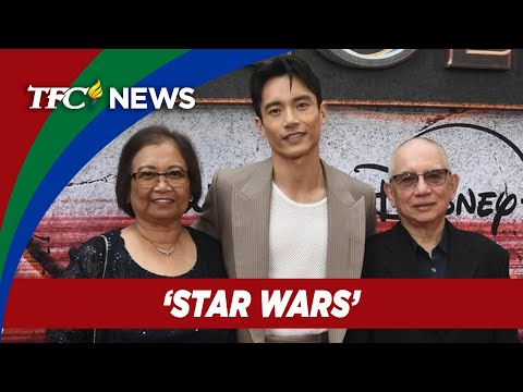 Manny Jacinto shares 'Star Wars' stardom spotlight with Filipino parents TFC News California, USA
