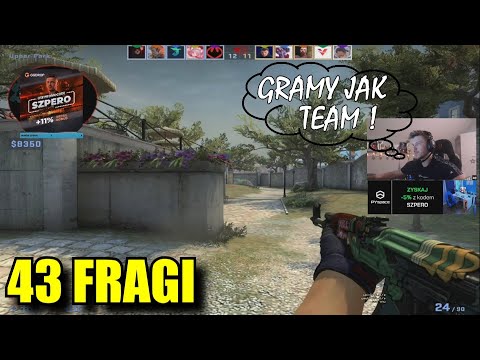 SZPERO KASUJE #9 -  POPROWADZIŁEM ZAWODNIKÓW FIFY DO ZWYCIĘSTWA 🧠 (damie, seVen)