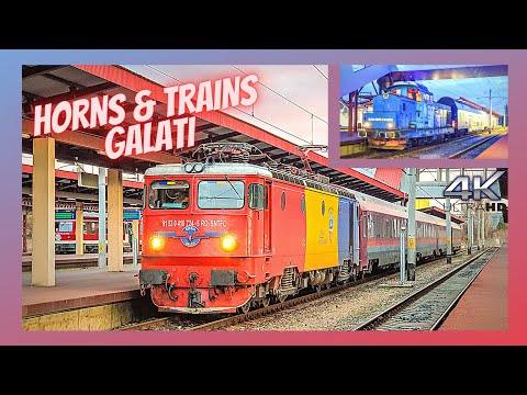 Concert de Goarne / Horns Concert EA1-724 + EXTRA Cadre Feroviare | Gara Galati | Trenuri