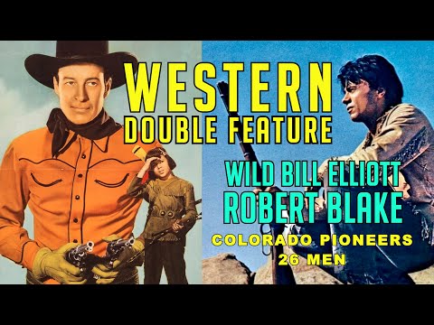 COLORADO PIONEERS Wild Bill Elliott! Robert Blake! Western Movie Action & 26 MEN's Trade Me Deadly!