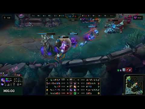 YUNARA VS JINX ADC GAMEPLAY GRANDMASTER I