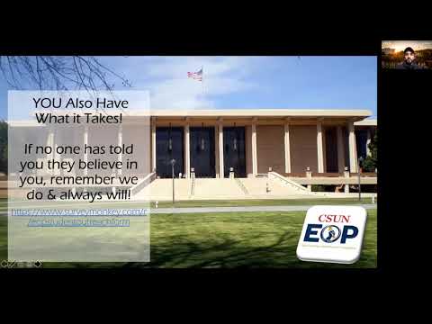Csun Eop Application Zoom Workshop