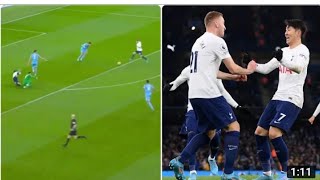 Dejan Kulusevski DEBUT Goal vs Manchester City | Dejan Kulusevski Goal | Tottenham vs Man City 1-0