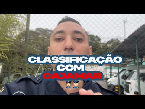 👮🏻‍♂️ SAIU A LISTA! CLASSIFICAÇÃO GUARDA MUNICIPAL DE CAJAMAR 🚔💀