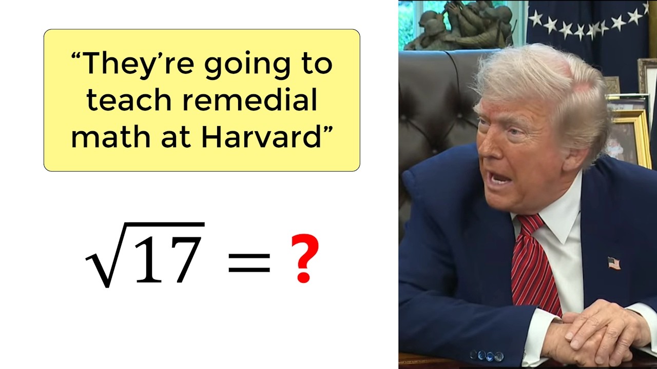 Can You Pass Harvard's 'Remedial' Math Class?