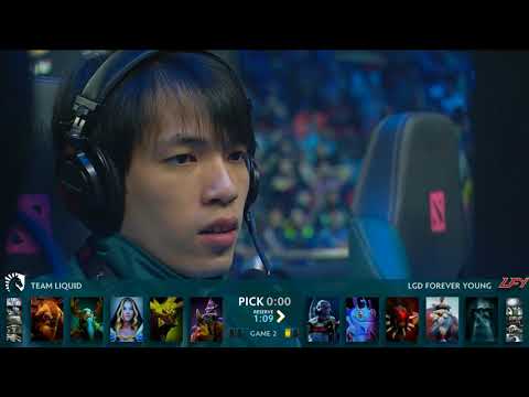 LGD Forever Young vs Team Liquid Game 2 | DOTA 2 The International 7 (TI7) 2017 Low Bracket Final
