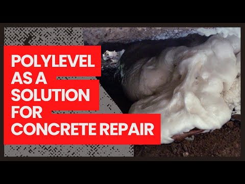 Polylevel Foam for lifting damaged Concrete. Is it the right solution for your concrete repair?