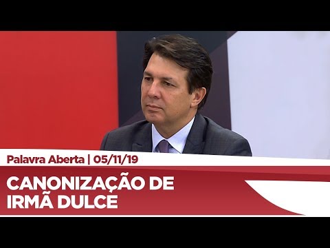 Arthur Oliveira Maia comenta sobre a canonização da Irmã Dulce