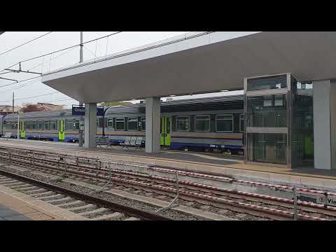 TR 5572 Cosenza RC con carrozza MDVC biciclette