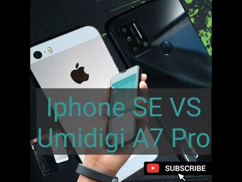 Umidigi a7 pro vs iphone se 2016
