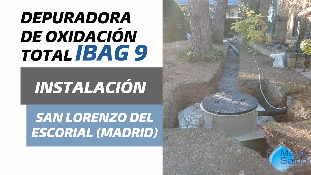 Instalación depuradora de oxidación total | iBag 9 | San Lorenzo Del Escorial (Madrid)