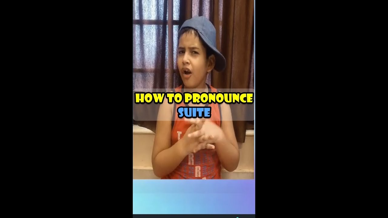 How to Pronounce Suite 🛌🛎️  #shorts