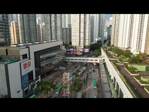 《香港航拍》葵芳｜背景音樂｜爵士樂｜#vlog  ｜ 純音樂 ｜ 另一個角度感受