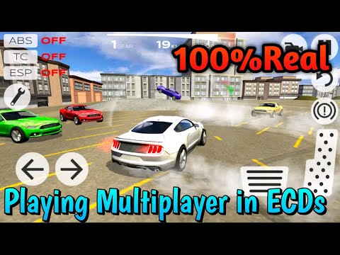 Playing Multiplayer in ECDs : Extreme Car Driving Simulator : Must Watch     - YouTube