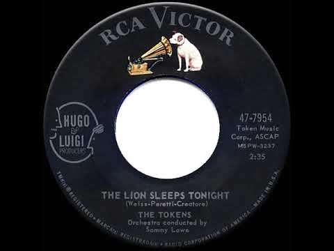 1961 HITS ARCHIVE: The Lion Sleeps Tonight (Wimoweh) - Tokens (a #1 record)