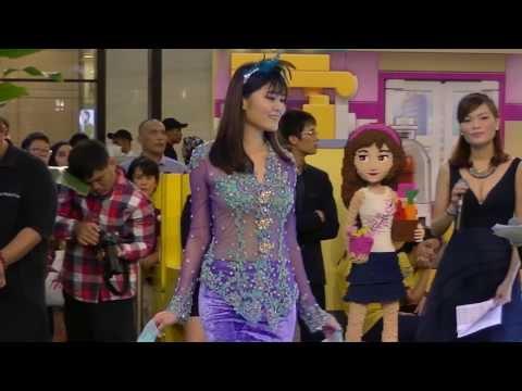 Bill Keith's Hari Raya Baju Kurung Designs, Miss CosmoWorld 2017