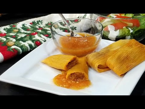 BEEF TAMALES in Red Sauce | Step by Step Tutorial ❤
