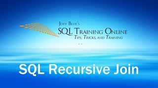 SQL Recursive Join with CTE Part 2 | Quick Tips Ep60