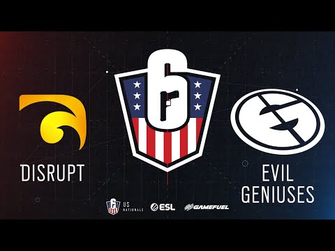 Disrupt vs. Evil Geniuses | Rainbow Six: US Nationals - 2019 | Stage 3 | Western Conference Finals |