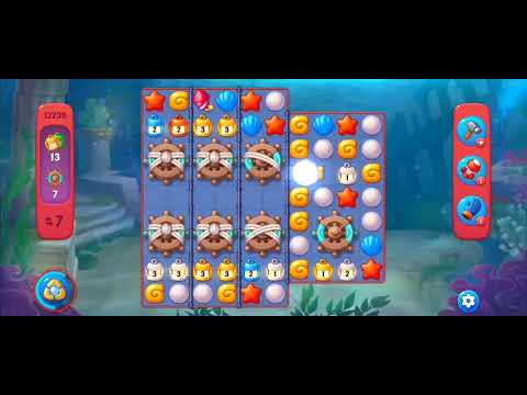 Fishdom Hard Level 12239 (with timed double bomb booster) @choraelmin