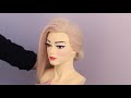 Low bun wedding hair tutorial