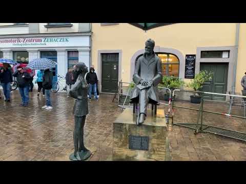 Naumburg 26.09.2025 AfD Veranstaltung/ Gegendemo