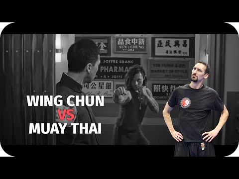 Wing Chun Master Reacts - Ip Man 3 Donnie Yen (Wing Chun) vs Thai Fighter (Muay Thai)