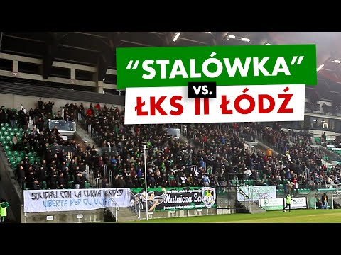 Stal Stalowa Wola - ŁKS II Łódź 1-0 [KIBICE, DOPING]