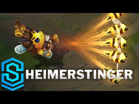 Heimerstinger Skin Spotlight - Pre-Release (Bee Heimerdinger) - League of Legends