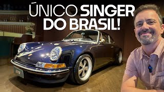 O PRIMEIRO e ÚNICO Porsche 911 reimagined by SINGER do BRASIL! Vem LIGAR e ver DE PERTINHO comigo
