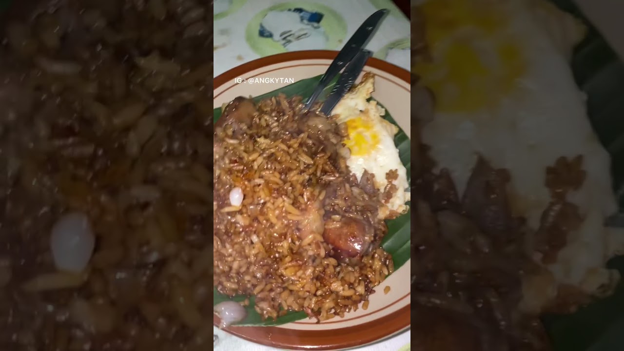 SEENAK APA NASI GORENG BABAT CUMAN 35 RIBU PARU GORENG 100 RIBU INSTAGRAM @ANGKYTAN