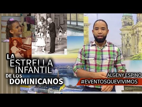 EVENTOS QUE VIVIMOS : GLENIS DIAZ, LA ESTRELLA INFANTIL DE TODOS LOS DOMINICANOS.