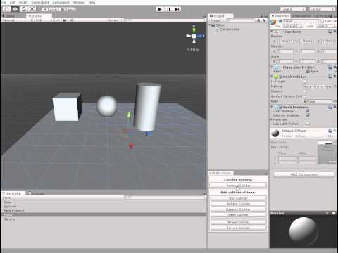 Unity3d Collier Editor Preview [Free]