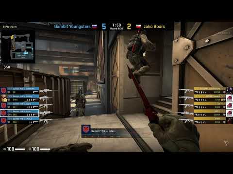 ESports - CS:GO, Izako Boars vs Gambit Youngsters, LOOT.BET Season 3 (8th of August 2019), Train ...