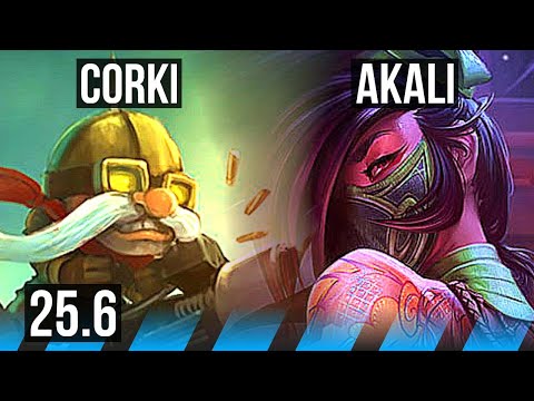CORKI vs AKALI (MID) | VN Challenger | 25.6