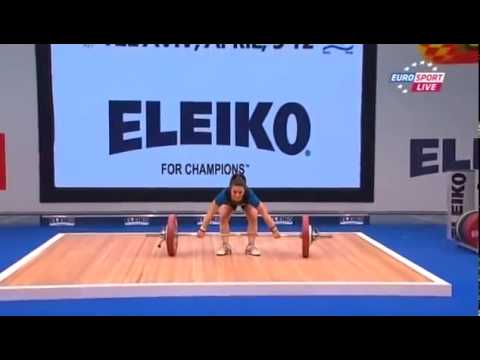 PAGLIARO Genny Caterina 3s 82 kg ewc 2014