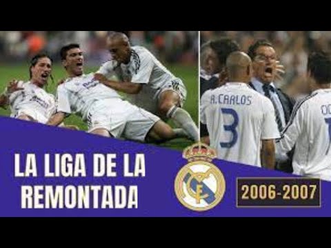 Remontada Heroica Real Madrid 4--3 Espanyol Liga 06/07 ريمونتادا ريال مدريد ضد إسبانيول 2006/2007
