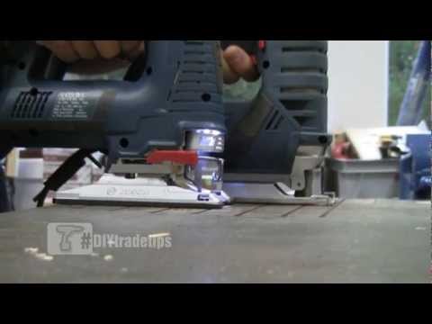 How to Quickly Cut Metal With a Jigsaw - BOSCH GST 25M
