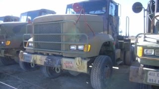 preview picture of video '1991 Freightliner Tractor Truck MDL: M916A1 on GovLiquidation.com'