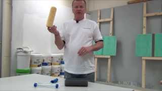 Roll-on Texture Coating Application