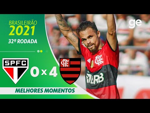Gols e lances de São Paulo x Flamengo